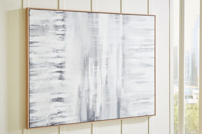 Estonbrook - Gray / White - Wall Art - Image 2