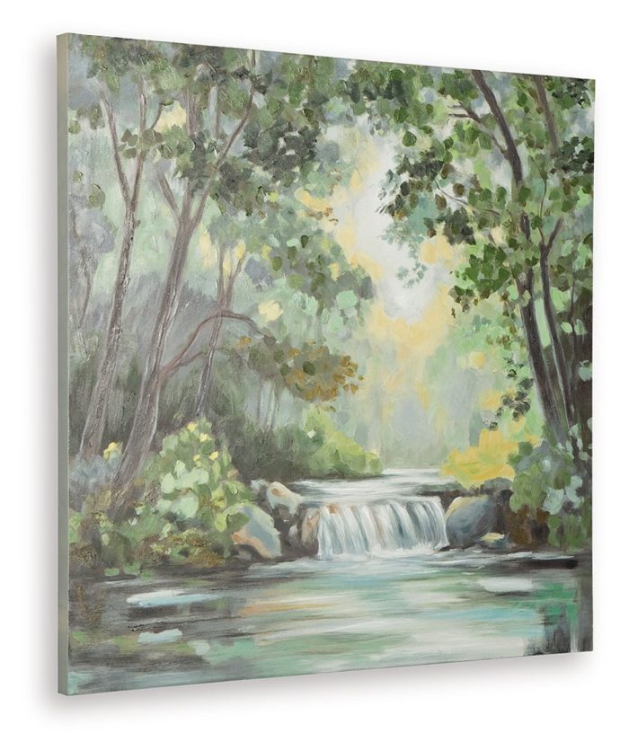 Evermaddick - Green / Gray / White - Wall Art - Image 4