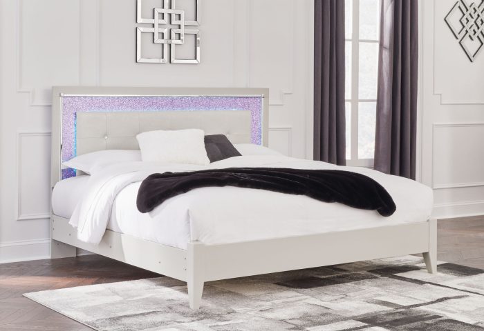 Zyniden - Upholstered Panel Bed - Image 4