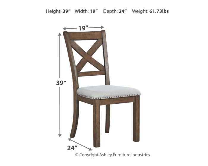 Moriville - Beige - Dining UPH Side Chair (Set of 2) - Image 3