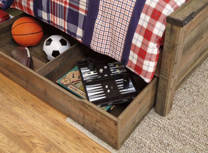 Trinell - Bookcase Storage Bed - Image 6