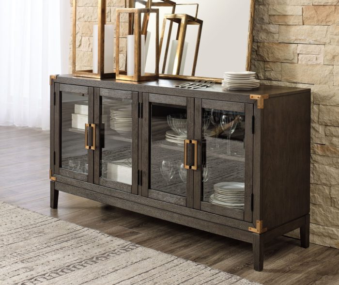 Burkhaus - Dark Brown - Dining Room Server - Image 4