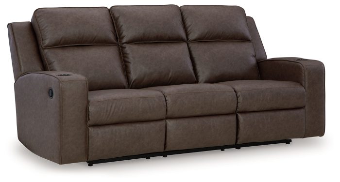 Lavenhorne - Granite - Rec Sofa W/Drop Down Table - Image 2