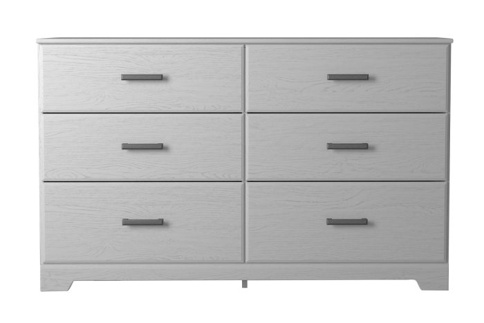 Stelsie - White - Dresser, Mirror - Image 2