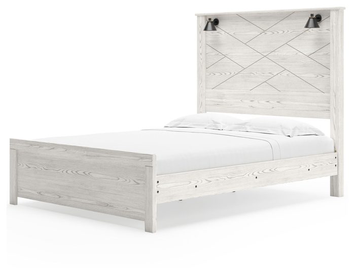 Gerridan - Panel Bed With Sconces - Image 6