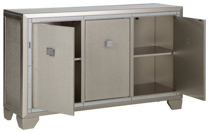Chaseton - Champagne - Accent Cabinet - Image 3