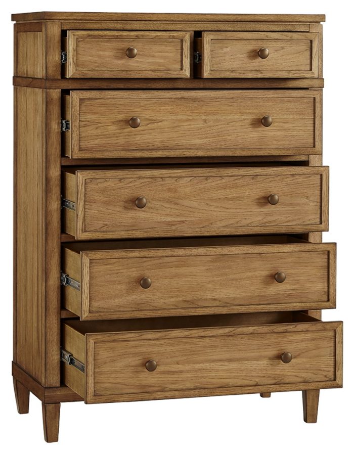Sharlance - Brown - Six Drawer Chest - Image 4