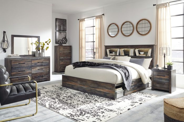 Drystan - Panel Bookcase Bed - Image 10