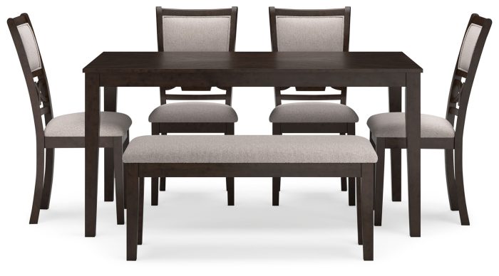 Langwest - Brown - Dining Room Table Set (Set of 6) - Image 4