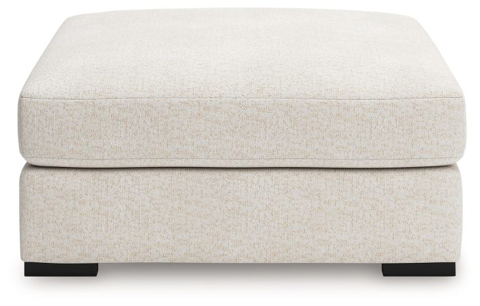 Donelson Creek - Vanilla - Oversized Accent Ottoman - Image 2