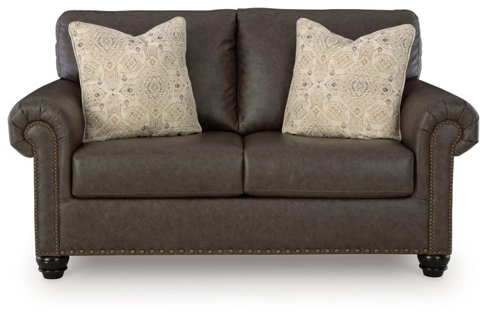 Roxmere - Umber - Loveseat - Image 4