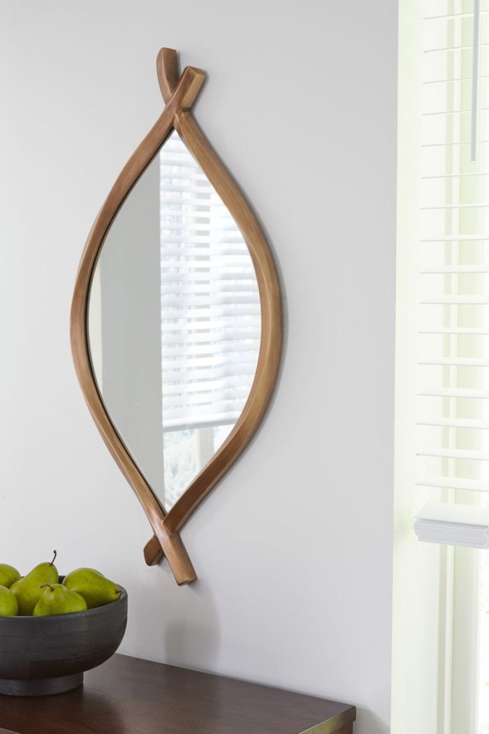 Bartner - Antique Gold Finish - Accent Mirror - Image 3