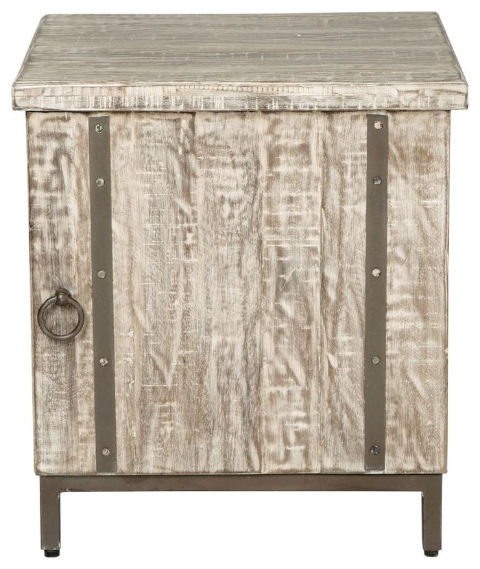 Laddford - Whitewash - Accent Cabinet - Shelf - Image 3