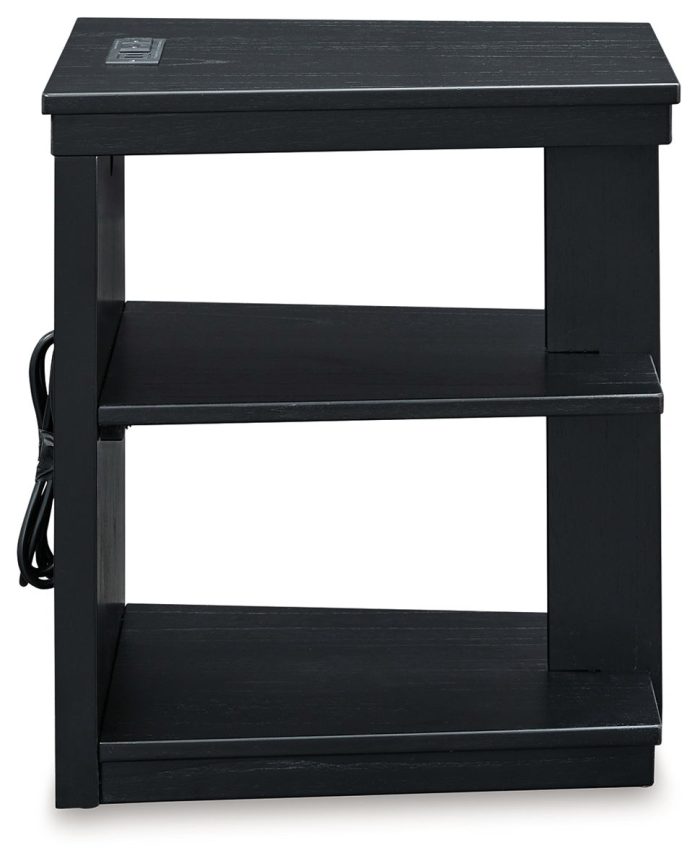 Winbardi - Black - Chair Side End Table - Image 3