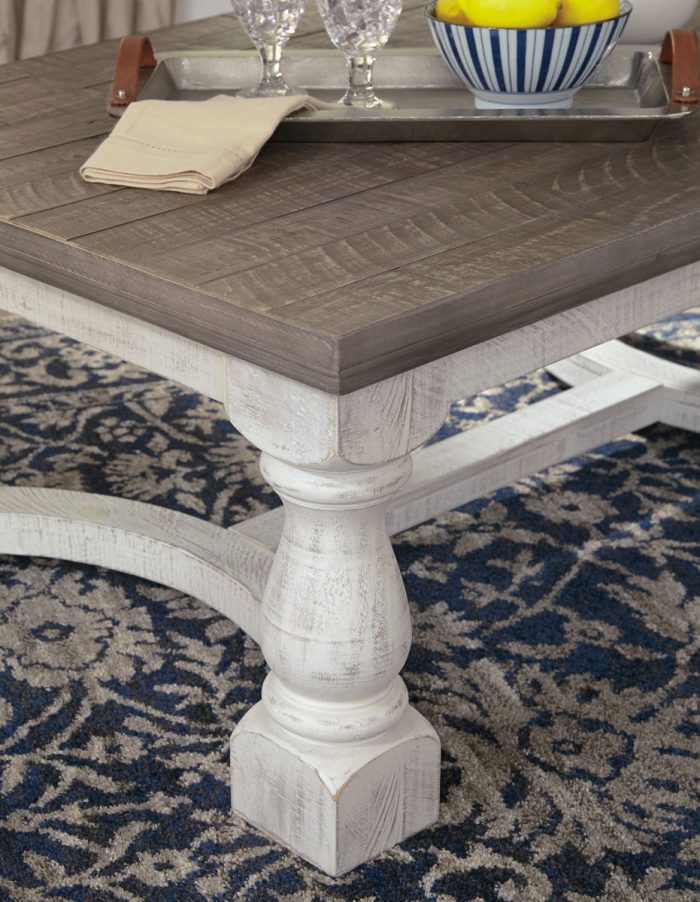 Havalance - Gray / White - Rectangular Cocktail Table - Image 3