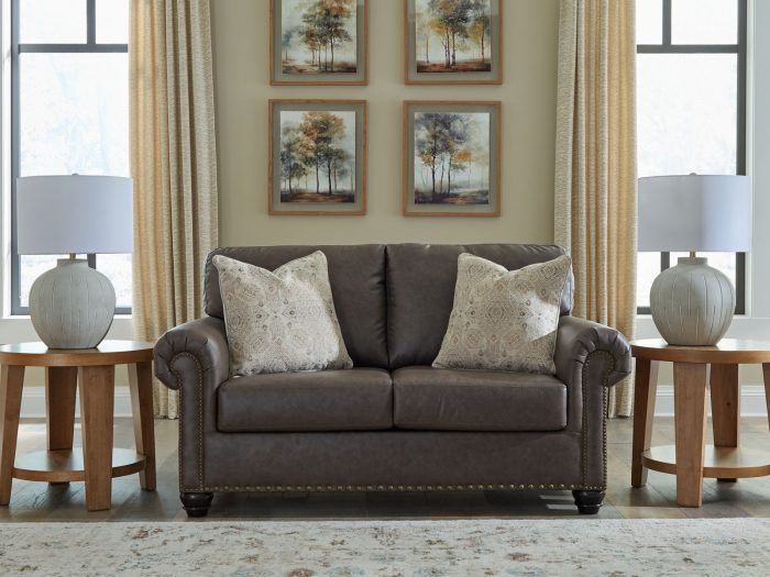 Roxmere - Umber - Loveseat - Image 2