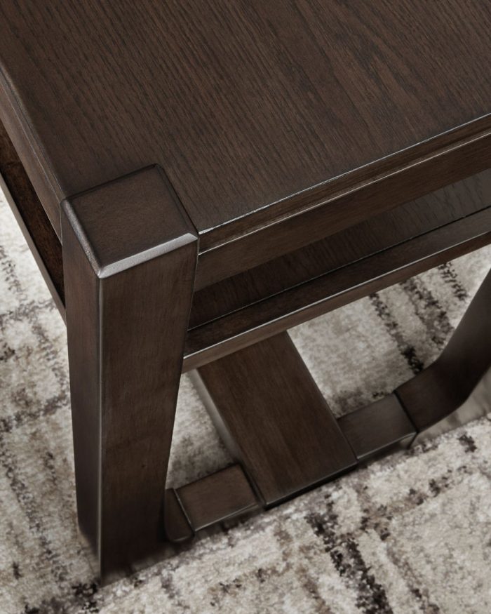 Breckington - Dark Brown - Sofa Table - Image 3