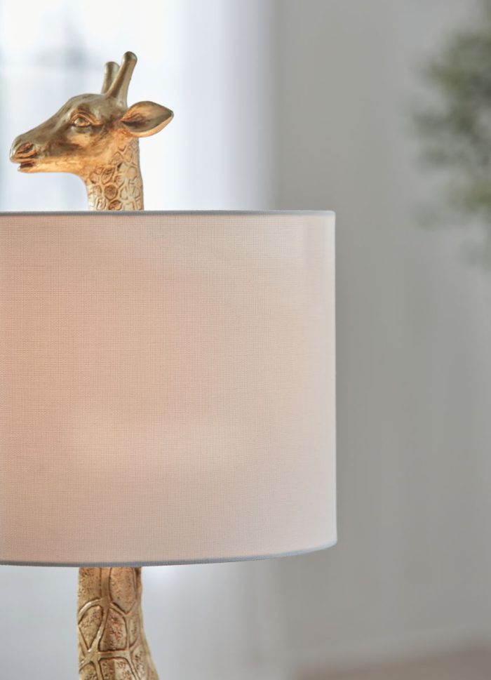 Ferrison - Gold Finish - Poly Table Lamp - Image 3