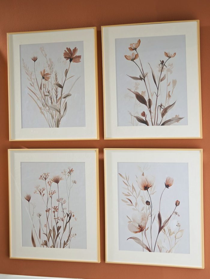 Chettings - Beige / Gray / Blush - Wall Art Set (Set of 4) - Image 4
