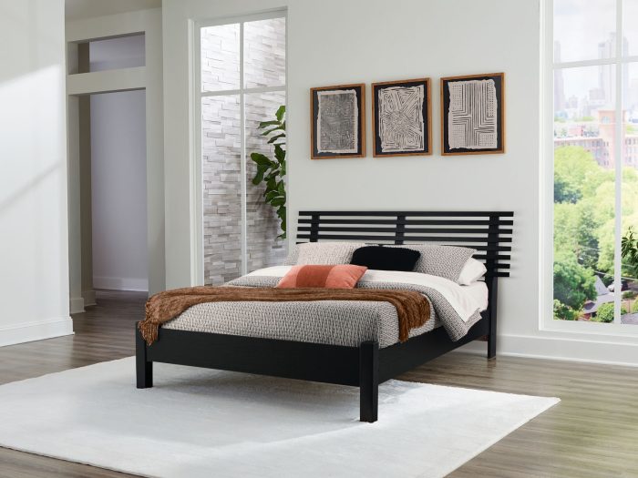Danziar - Slat Panel Bed With Low Footboard - Image 3