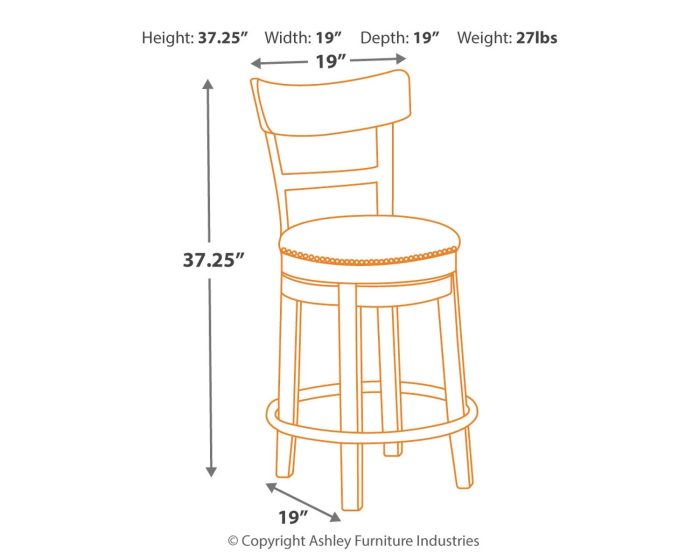 Pinnadel - Swivel Barstool - Image 3