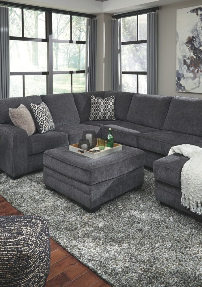 Tracling - Slate - Oversized Accent Ottoman - Image 4