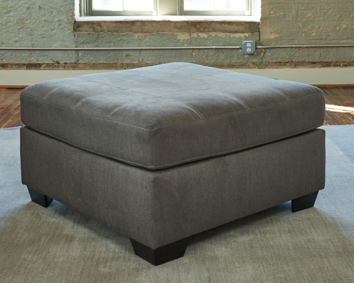 Pitkin - Slate - Oversized Accent Ottoman - Image 2