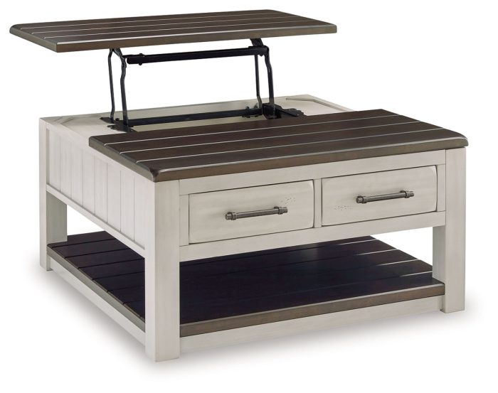 Darborn - Gray / Brown - Lift Top Cocktail Table - Image 4