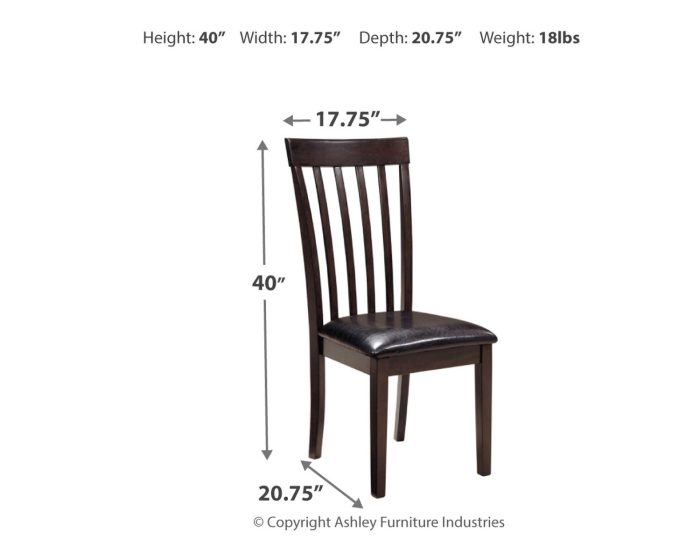 Hammis - Dark Brown - Dining UPH Side Chair (Set of 2) - Image 4