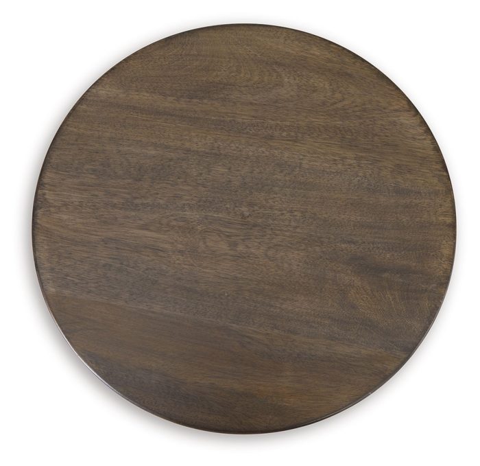 Hadcher - Cream / Brown - Accent Table - Image 3