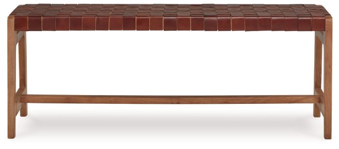 Lemmund - Natural / Brown - Accent Bench - Image 4