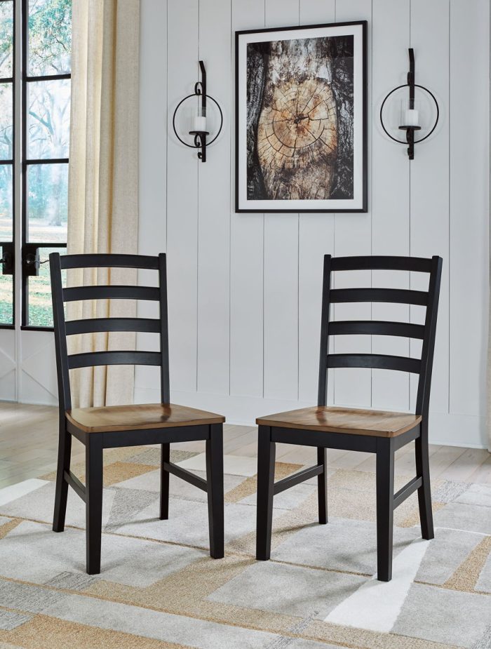 Wildenauer - Brown / Black - Dining Room Side Chair (Set of 2) - Image 2