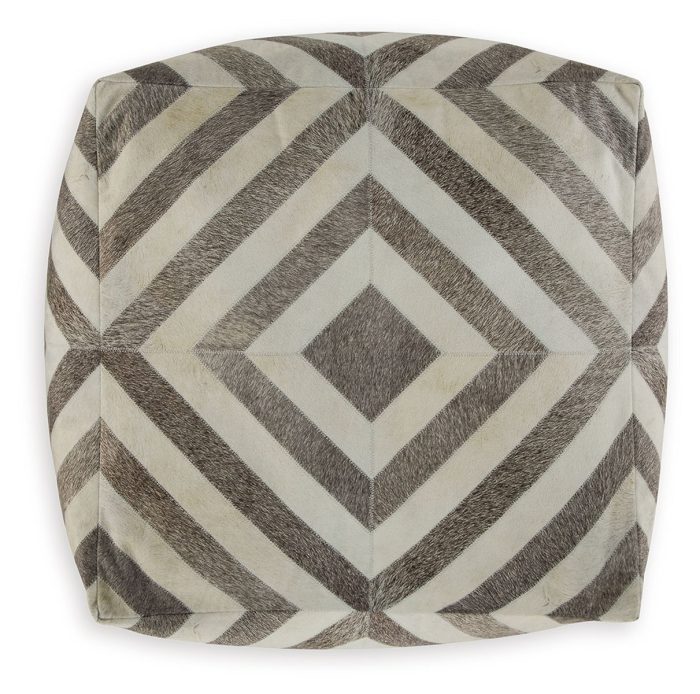 Hartselle - Brown - Pouf - Image 2