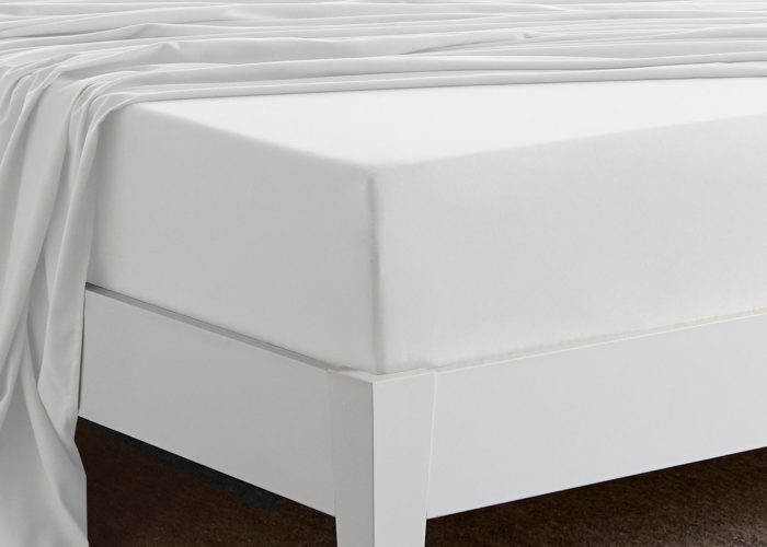 Basic - California King Sheet Set - Bright White - Image 3