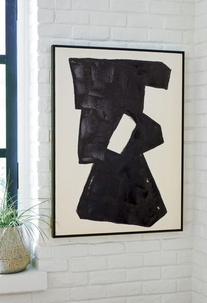 Garviery - Black / Cream - Wall Art - Image 2