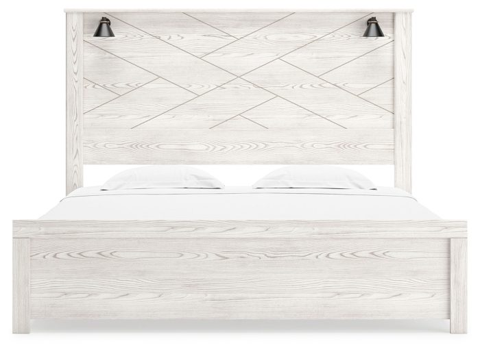 Gerridan - Panel Bed With Sconces - Image 5