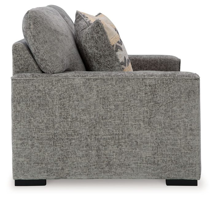 Dunmor - Graphite - Loveseat - Image 3