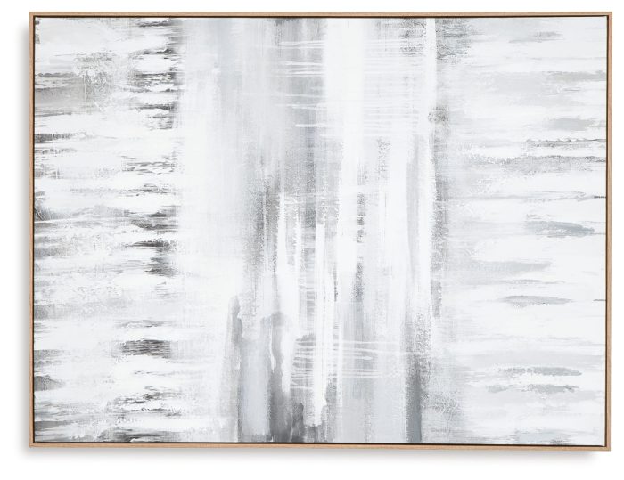 Estonbrook - Gray / White - Wall Art - Image 3