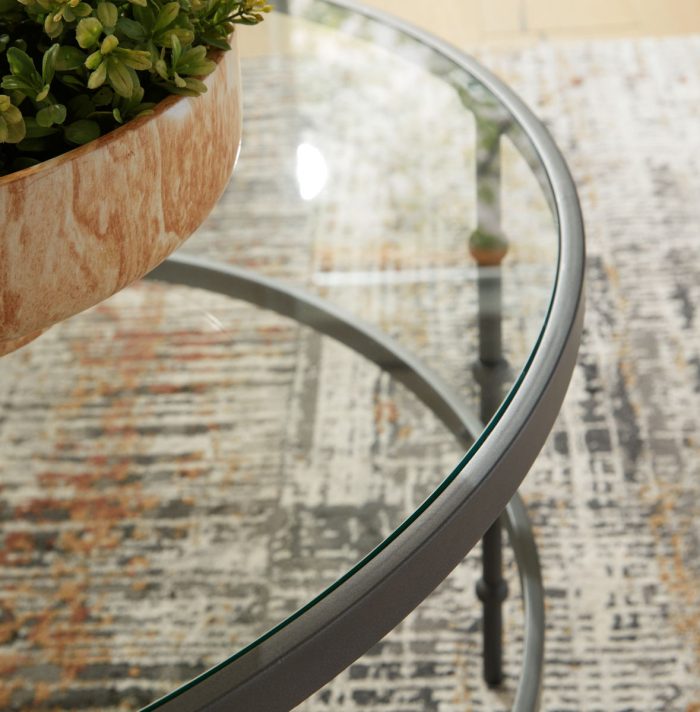 Kellyco - Gunmetal - Occasional Table Set (Set of 3) - Image 2