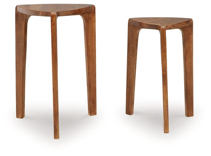 Brynnleigh - Medium Brown - Accent Table Set (Set of 2) - Image 3