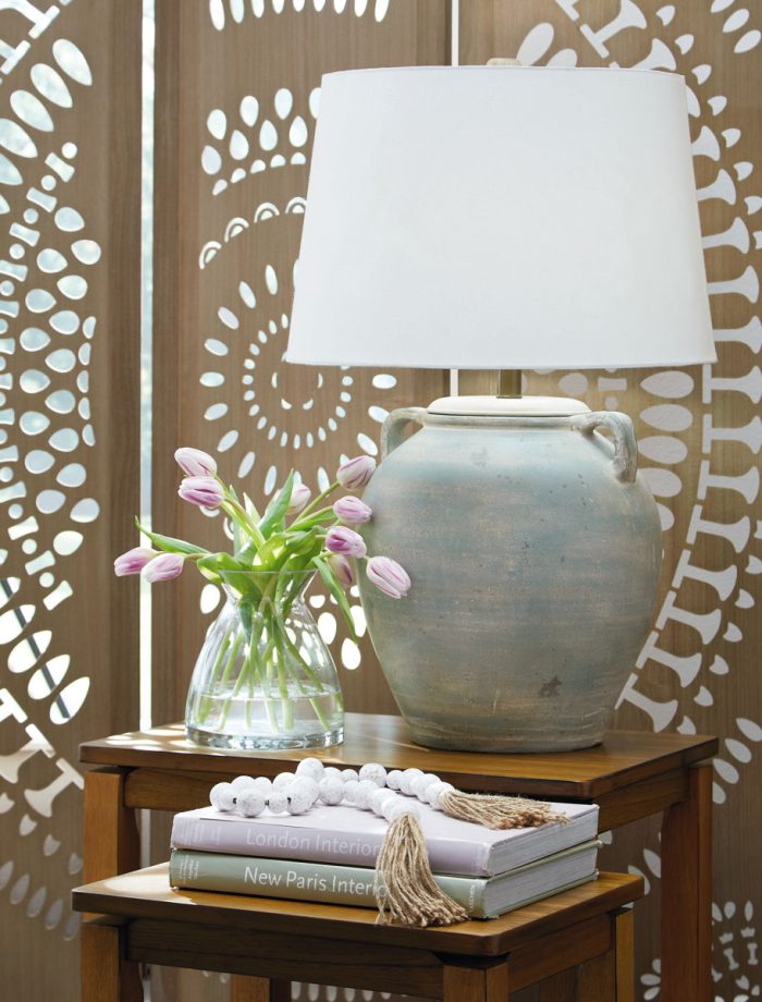 Shawburg - Antique Green - Terracotta Table Lamp - Image 4