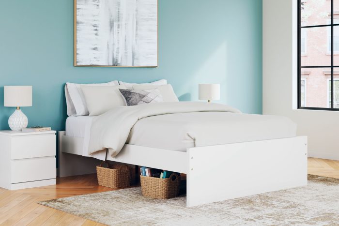 Onita - White - Queen Platform Bed - Image 3