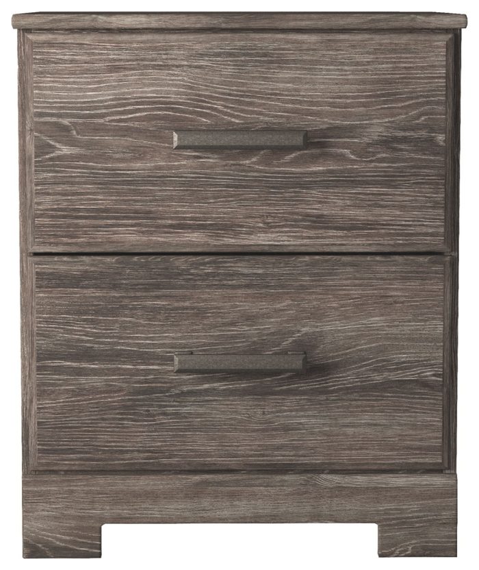 Ralinksi - Gray - Two Drawer Night Stand - Image 2