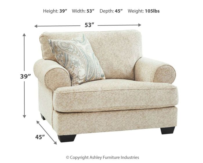 Monaghan - Sandstone - Chair and a Half - Image 4