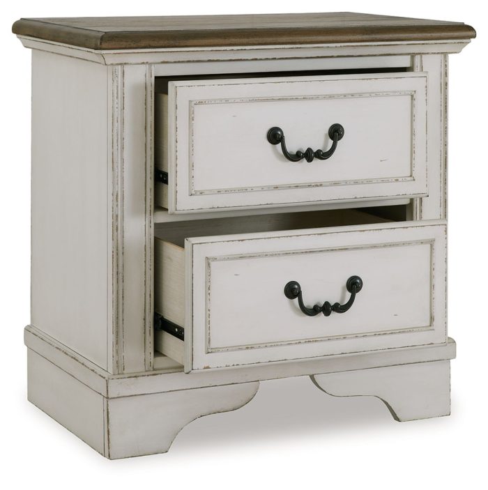 Blendon - Two-tone - Two Drawer Night Stand - Image 4