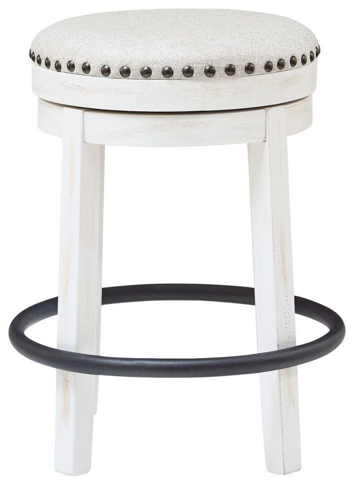 Valebeck - Upholstered Swivel Stool - Image 9