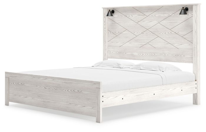 Gerridan - Panel Bed With Sconces - Image 2