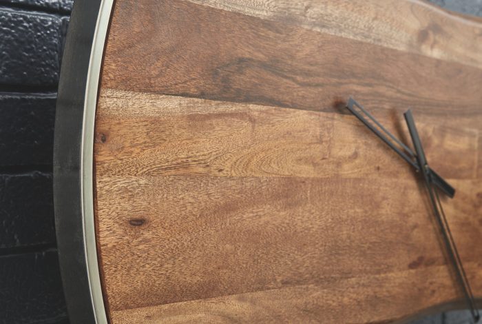 Panchali - Brown / Silver Finish - Wall Clock - Image 4