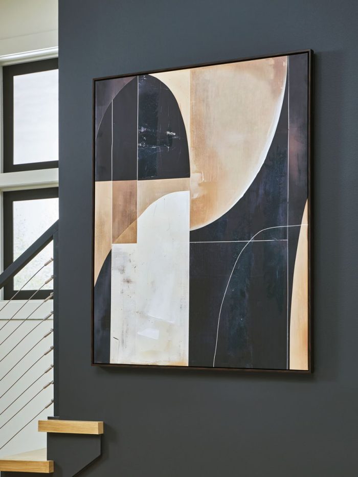 Ewanford - Black / Brown / Tan - Wall Art - Image 4