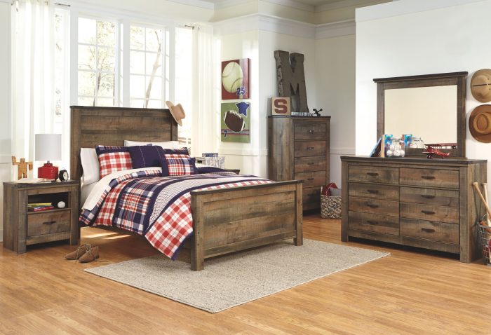 Trinell - Panel Bed - Image 3